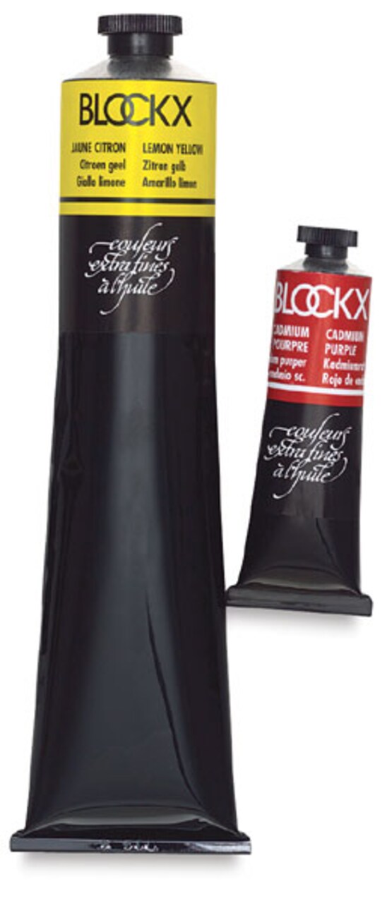 Blockx Artist Oil Color - Vine Black, 200 ml tube